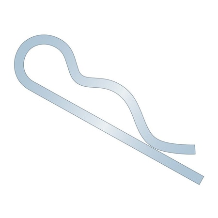 Heritage Industrial Bridge Cotter Pin, 3/16 in Dia, 4-1/16 in L, Spring Wire BP-146